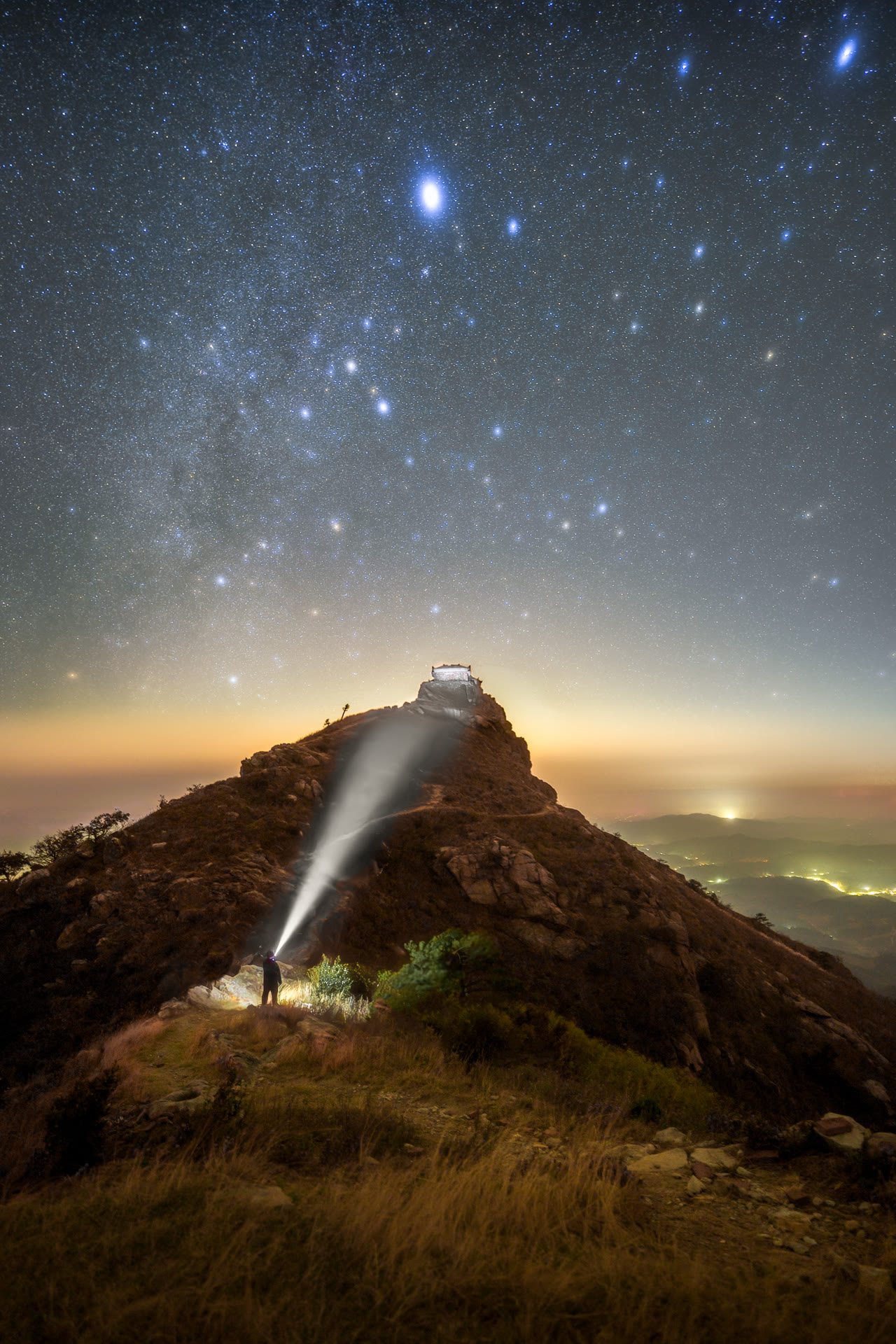 三爪山银河