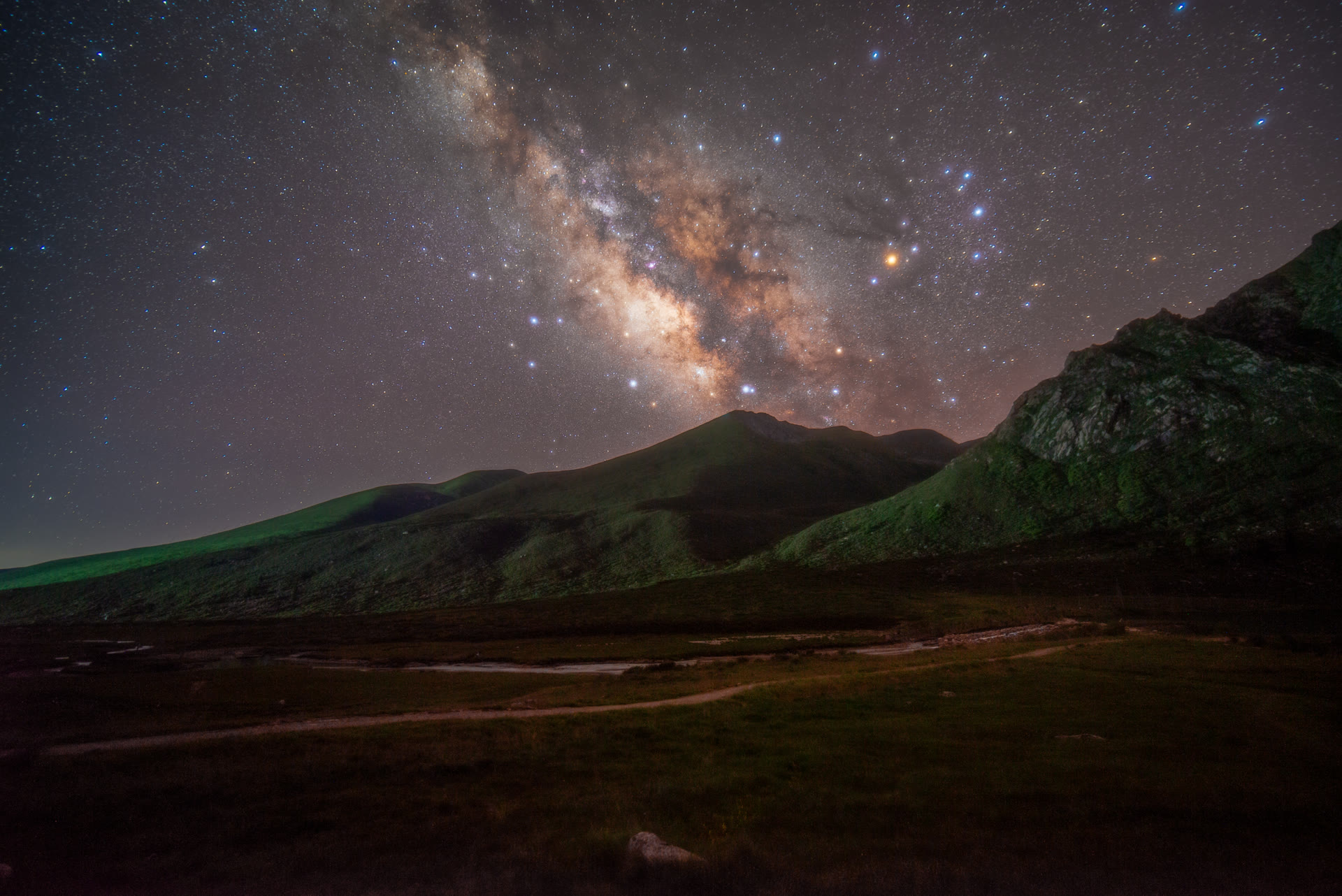 阿坝县星空