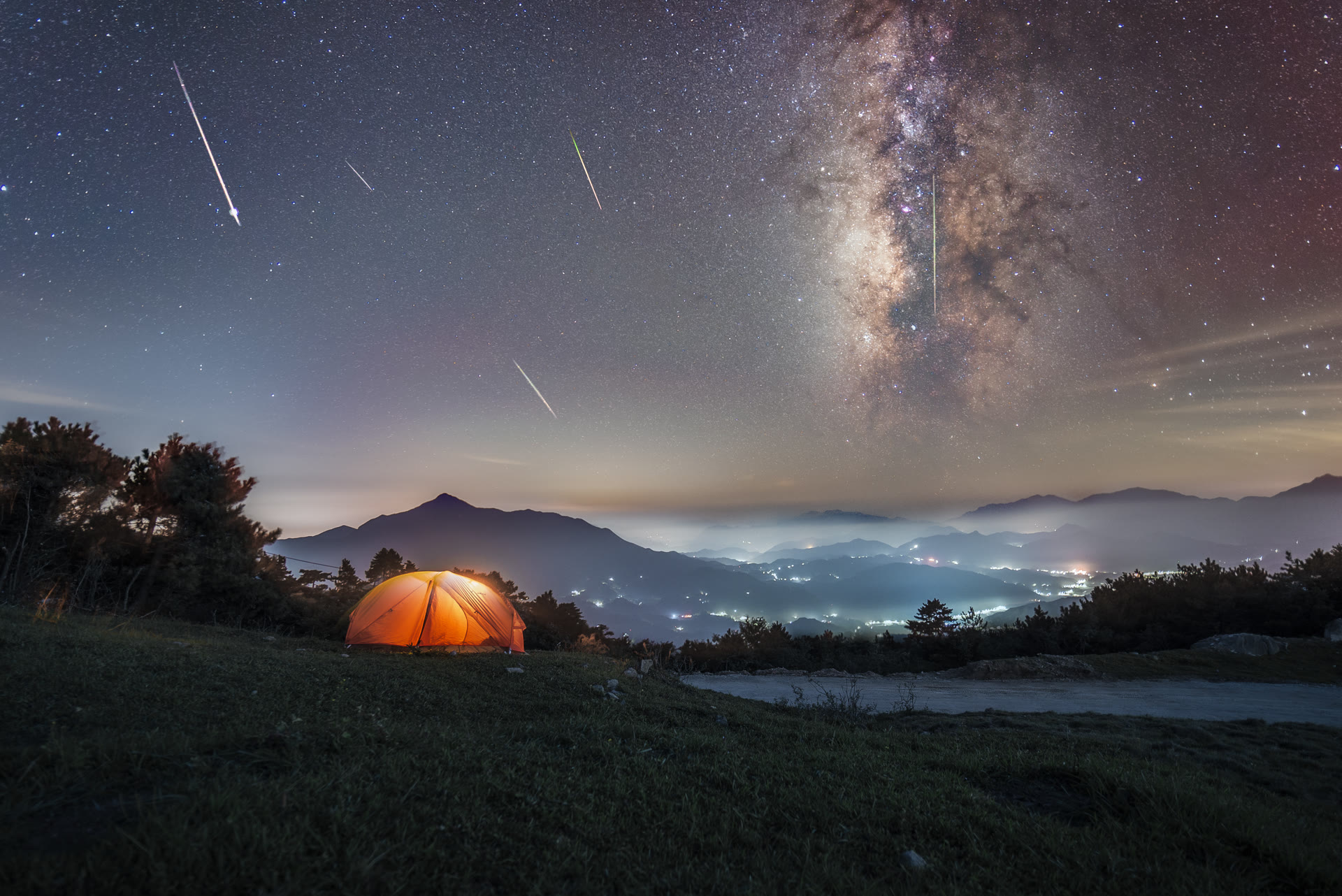 安徽英仙座流星雨